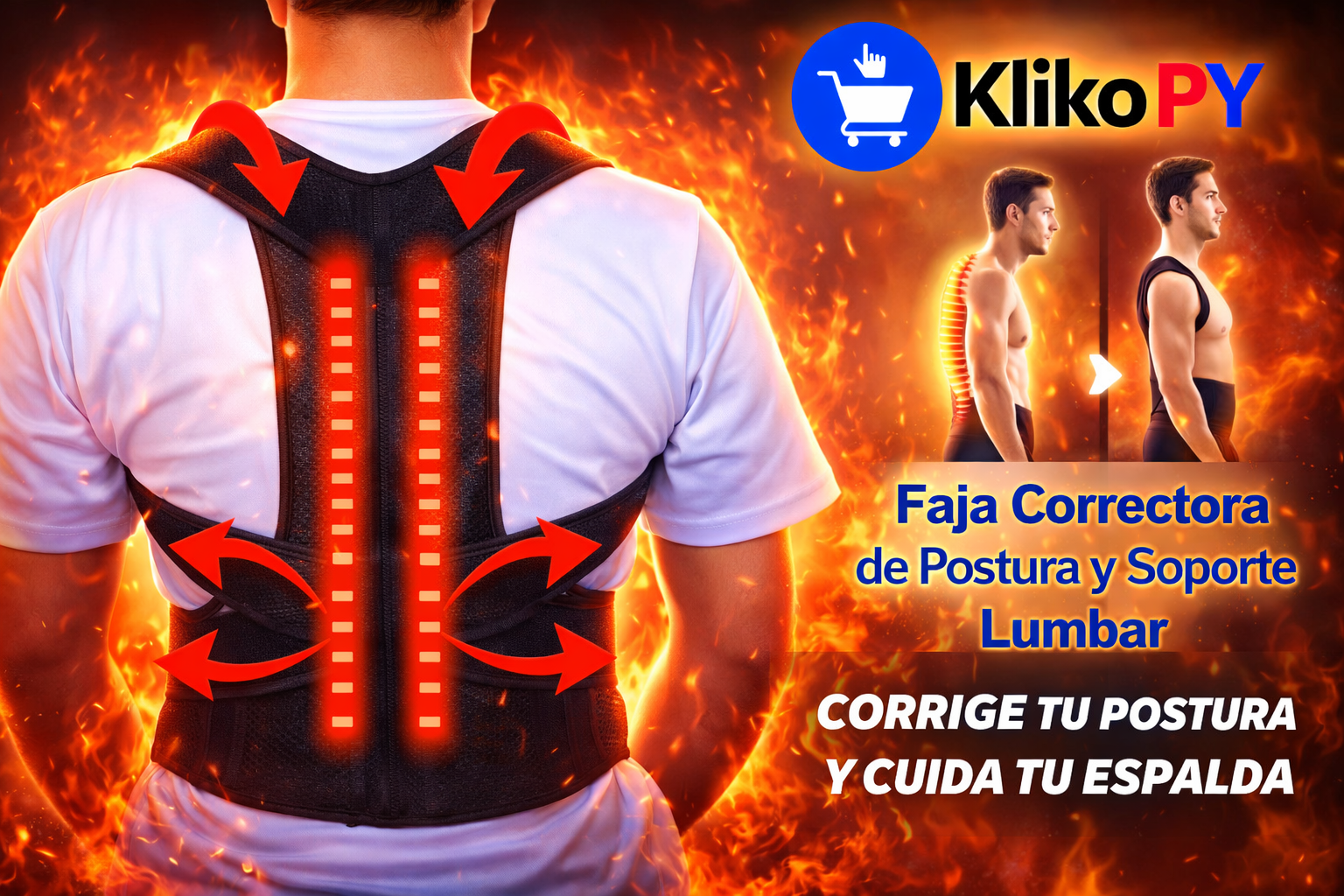 FAJA CORRECTORA DE POSTURA